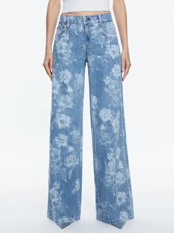 Trish low rise baggy jeans